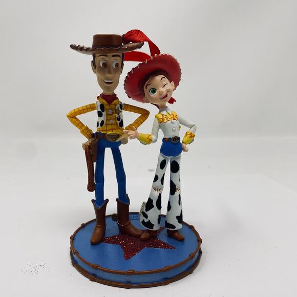 Toy Story Woody and Jessie holiday Christmas ornament Disney Pixar - Picture 1 of 5